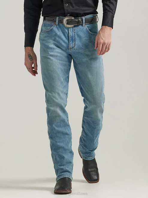 Wrangler Clothing Wild Bluff (112330383) Men The Retro Premium Jean: Slim Straight 8V2H76