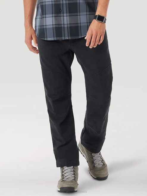 Wrangler Clothing Caviar (NS857CV) Men ATG Reinforced Utility Pant 8V2H625