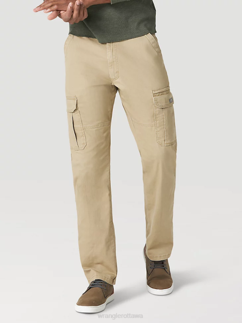 Wrangler Clothing Elmwood (10ZM7ABEW) Men Authentics Relaxed Stretch Cargo Pant 8V2H232