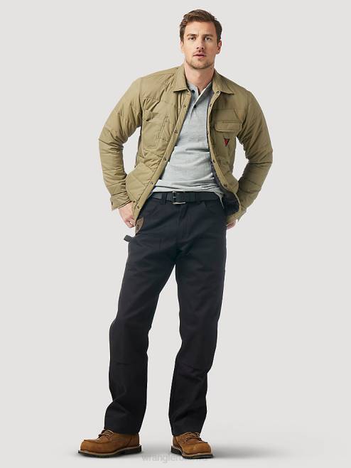 Wrangler Clothing Jet Black (112317890) Men RIGGS Relaxed Fit Utility Work Pant 8V2H676