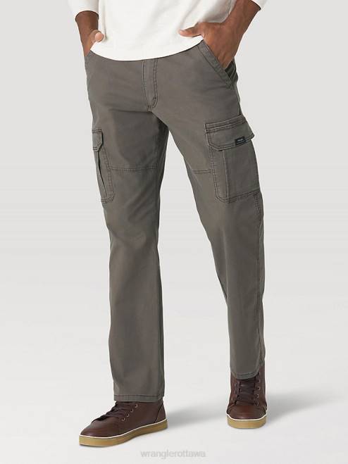 Wrangler Clothing Olive Drab (10ZM7ABOD) Men Authentics Relaxed Stretch Cargo Pant 8V2H230