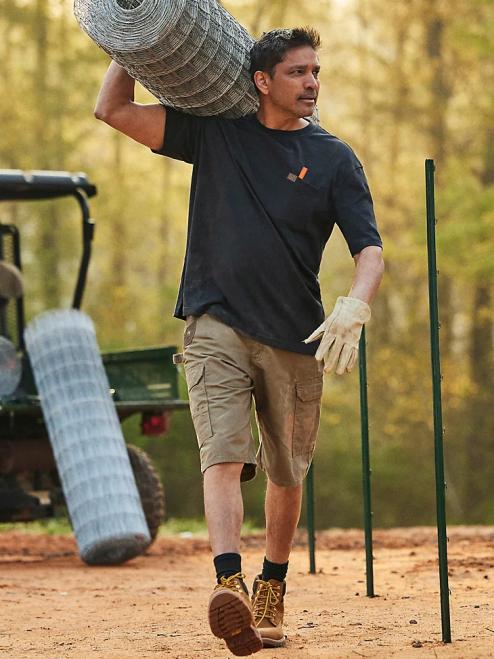 Wrangler Clothing Bark (3W360BR) Men RIGGS Workwear Ripstop Ranger Cargo Short 8V2H522