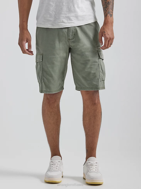 Wrangler Clothing Spruce (112330393) Men Flex Twill Cargo Short 8V2H550