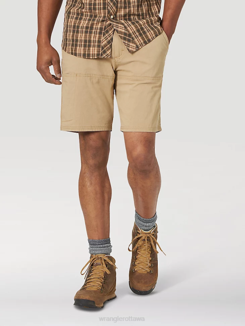 Wrangler Clothing Travertine (NS923TR) Men ATG Side Pocket Utility Short 8V2H608