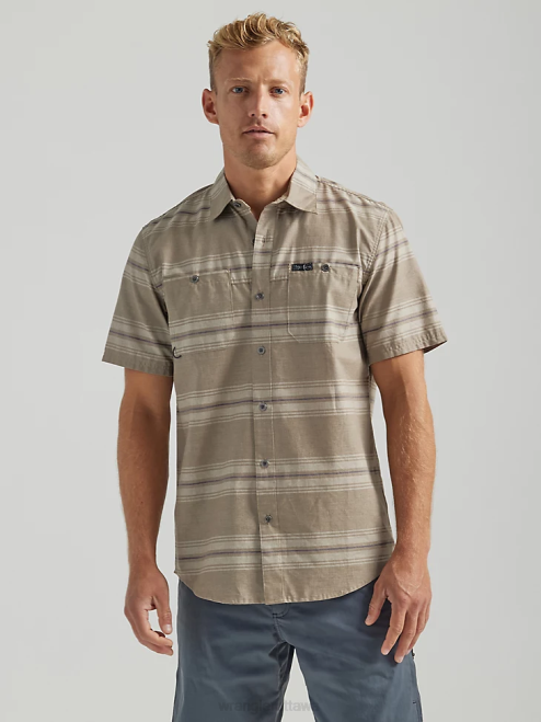 Wrangler Clothing Cherry Creek (112331239) Men ATG By Breeze Shirt 8V2H313