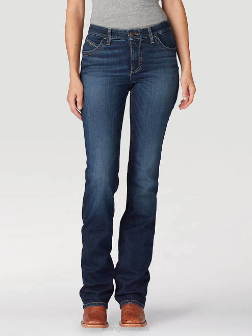 Wrangler Clothing Hallie (112321431) Women Ultimate Riding Jean Willow 8V2H788