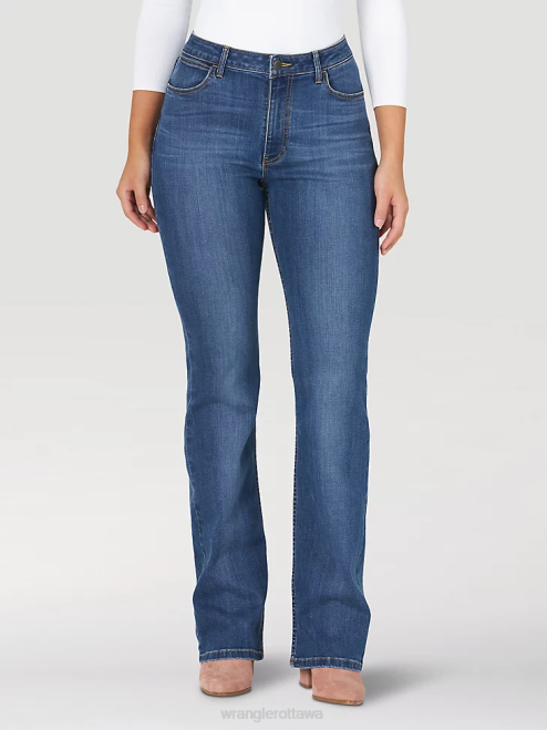 Wrangler Clothing Hudson (10MT1BTHD) Women High Rise Bold Boot Jean 8V2H734