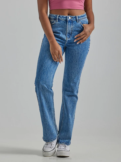 Wrangler Clothing Topaz (112333827) Women High Rise Bold Boot Jean 8V2H735