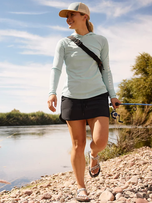 Wrangler Clothing Black (112333881) Women ATG By Breeze Skort 8V2H847