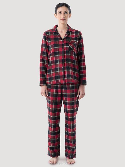Clothing Red (112330413) Women Wrangler Merry Plaid Sleep Set 8V2H928