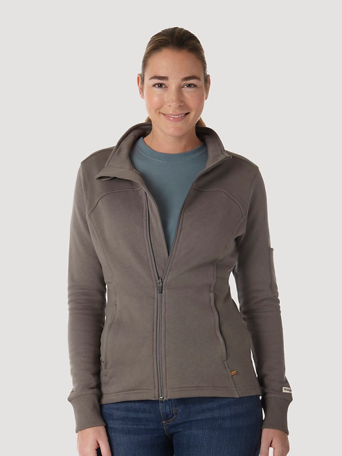 Wrangler Clothing Charcoal (3WF18CH) Women RIGGS Workwear Work Jacket 8V2H868